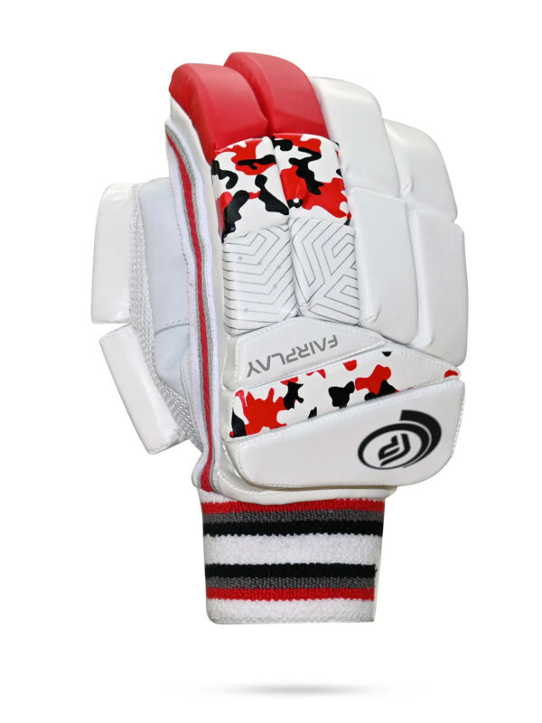 College-2 FPSI COLLEGE BATTING GLOVES | DUAL PADDED | LEATHER PALM