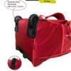 FPSI MAXX PRO EDITION CRICKET KIT BAG | HEAVY-DUTY WHEELIE KIT BAG FOR CRICKETERS
