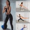 POWER BAND | HOME WORKOUT | MULTI MUSCLE TRAINER | PORTABLE | SET OF 3