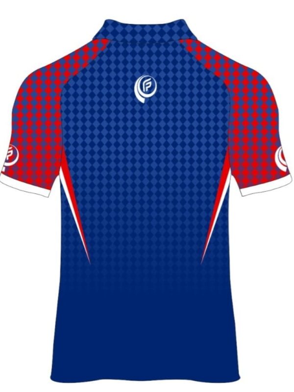 Red_Blue_Tshirt_back FPSI LEAGUE DRYFIT TSHIRT | AERODRY | MESH FABRIC