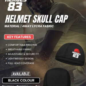 CRICKET SKULL CAP | 4 WAY LYCRA STRETCH MATERIAL