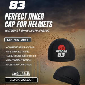 CRICKET SKULL CAP WITH KNOT | 4 WAY LYCRA STRETCH MATERIAL
